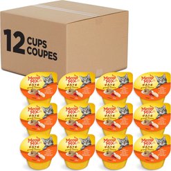 Meow Mix Real Chicken & Tuna Pate in Gravy Wet Cat Food, 78-g can, case of 12