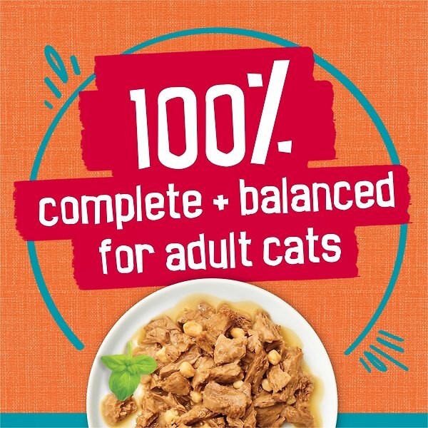 Show full view: Friskies Tasty Treasures with Chicken & Tuna in Sauce Wet Cat Food, 156-g can, case of 24 slide 5 of 10