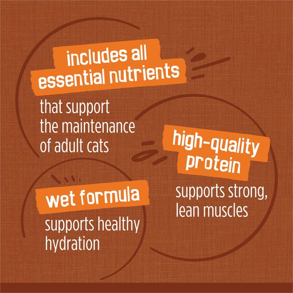 Show full view: Friskies Chicken Lovers Variety Pack Wet Cat Food, 156-g can, case of 24 slide 6 of 8