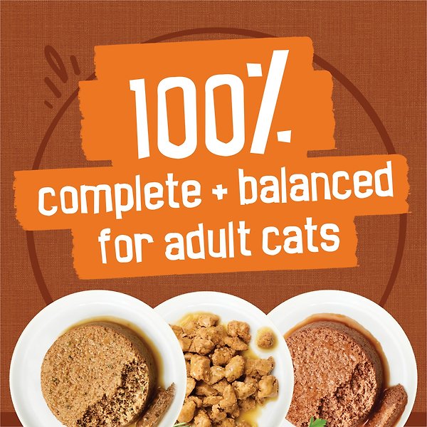 Show full view: Friskies Chicken Lovers Variety Pack Wet Cat Food, 156-g can, case of 24 slide 5 of 8