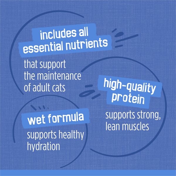 Show full view: Friskies Seafood & Chicken Lovers Variety Pack Wet Cat Food, 156-g can, case of 24 slide 6 of 9