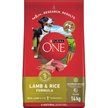 Show in main carousel: Purina ONE Lamb & Rice Formula Dry Dog Food, 14-kg bag slide 1 of 9