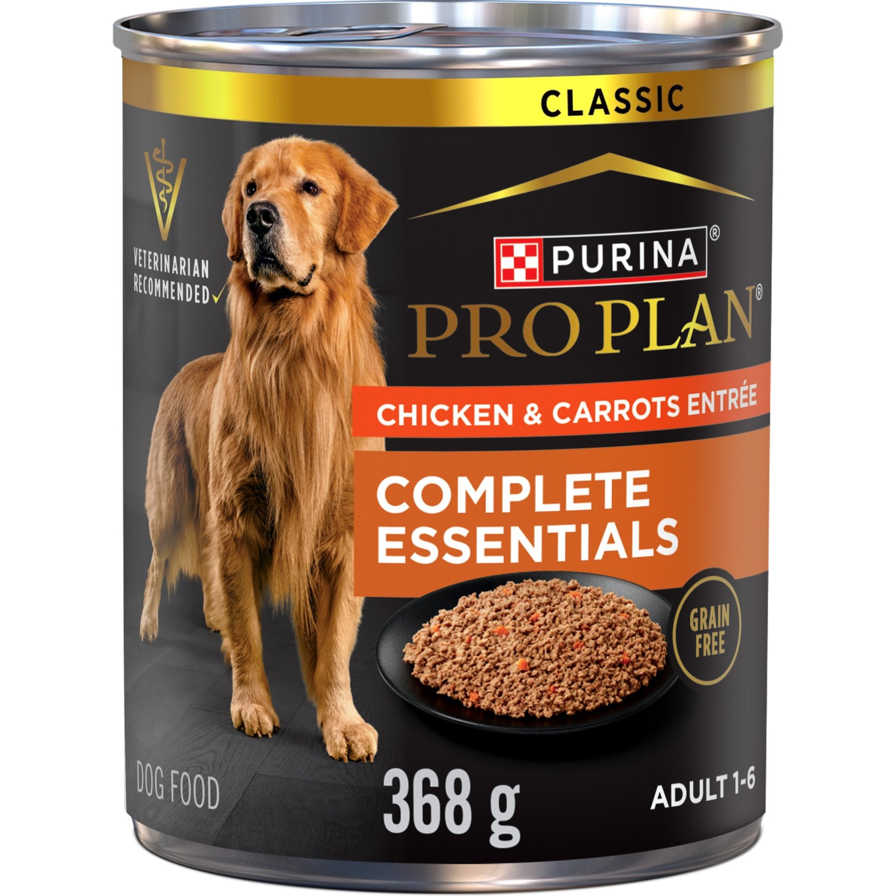 PURINA PRO PLAN Complete Essentials Chicken & Carrots Entree Wet