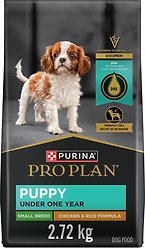 Purina Pro Plan Development Small Breed Chicken & Rice Formula Dry Dog Food, 2.72-kg bag