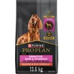 Show in main carousel: Purina Pro Plan Sensitive Skin & Stomach Salmon & Rice Formula Dry Dog Food, 13.6-kg bag slide 1 of 9