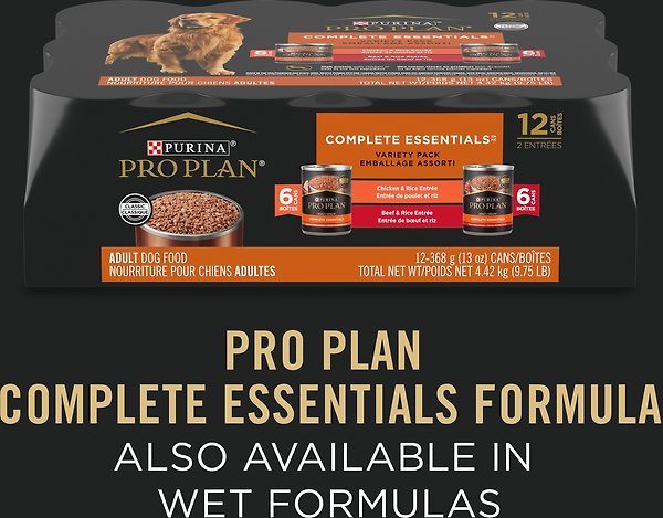 Show full view: Purina Pro Plan Complete Essentials Shredded Blend Turkey & Rice Dry Dog Food, 15-kg bag slide 6 of 9
