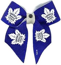 All Star Dogs Toronto Maple Leafs Dog & Cat Hair Bow