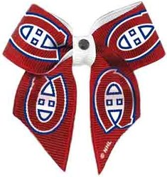 All Star Dogs Montreal Canadiens Dog & Cat Hair Bow