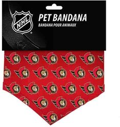 All Star Dogs Ottawa Senators All-Over Print Dog & Cat Bandana, Large