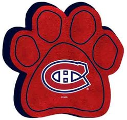 All Star Dogs Montreal Canadiens Paw Shaped Dog Toy