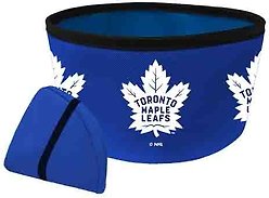 All Star Dogs Toronto Maple Leafs Collapsible Dog Bowl