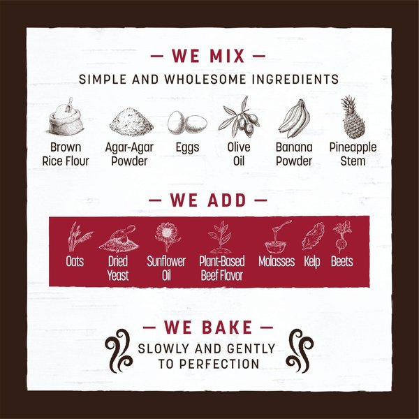 Show full view: Earth Animal No-Hide Small Roll Long Lasting Natural Rawhide Alternative No Beef Vegetarian Recipe Dog Chew Treat slide 4 of 9