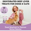 Show in main carousel: The Granville Island Pet Treatery The Happy Moo'D Food Dehydrated Beef Liver Dog & Cat Treats, 3.17-oz bag slide 7 of 7
