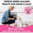 Show in main carousel: The Granville Island Pet Treatery Let's Hook Up Freeze-Dried Salmon Dog & Cat Treats, 1.76-oz bag slide 3 of 7
