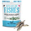 Show in main carousel: The Granville Island Pet Treatery With Love & Fishes Dehydrated Sardine Dog & Cat Treats, 3.17-oz bag slide 1 of 9