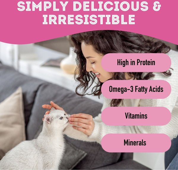 Show full view: The Granville Island Pet Treatery Wild Thing Wild Caught BC Salmon Grain-Free Dehydrated Dog & Cat Treats, 3-oz bag slide 3 of 7