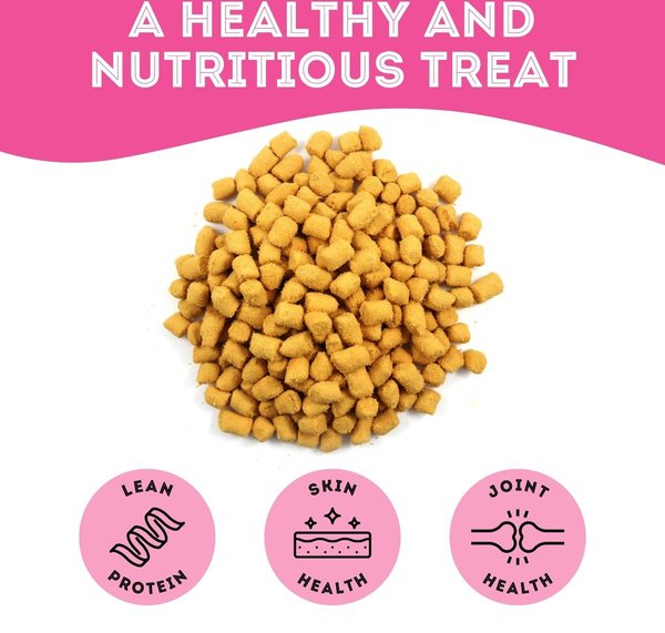 Show full view: The Granville Island Pet Treatery Let's Hook Up Freeze-Dried Salmon Dog & Cat Treats, 1.76-oz bag slide 4 of 7