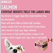 Show in main carousel: The Granville Island Pet Treatery Hooked! Pets Agree Salmon Flavored Dog Treats, 32-oz bag, Large slide 3 of 9