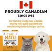 Show in main carousel: The Granville Island Pet Treatery G'Day Mate Kangaroo Grain-Free Dehydrated Dog & Cat Treats, 3-oz bag slide 6 of 6
