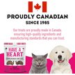 Show in main carousel: The Granville Island Pet Treatery Have a Heart! Premium Dehydrated Turkey Heart, 80-g bag slide 7 of 7