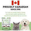 Show in main carousel: The Granville Island Pet Treatery A Smoothie. In a Bag! Premium Dehydrated Salmon, Cranberry, and Blueberry, 80-g bag slide 7 of 8
