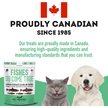 Show in main carousel: The Granville Island Pet Treatery Fishes Do Come True Premium Dehydrated Salmon and Herring, 80-g bag slide 6 of 6