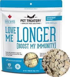 The Granville Island Pet Treatery Love Me Longer (Boost My Immunity) Nutra Supplement Treat Bites, 240-g bag