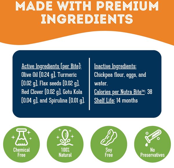 Show full view: The Granville Island Pet Treatery Yikes! I’m Itchy and Scratchy Nutra Supplement Treat Bites, 240-g bag slide 5 of 6