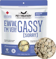 The Granville Island Pet Treatery Eww, I’m Very Gassy (Sorry) Nutra Supplement Treat Bites, 240-g bag