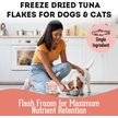 Show in main carousel: The Granville Island Pet Treatery Best Treats in the Tunaverse Premium Freeze Dried Flakes, 15-g bag slide 3 of 6