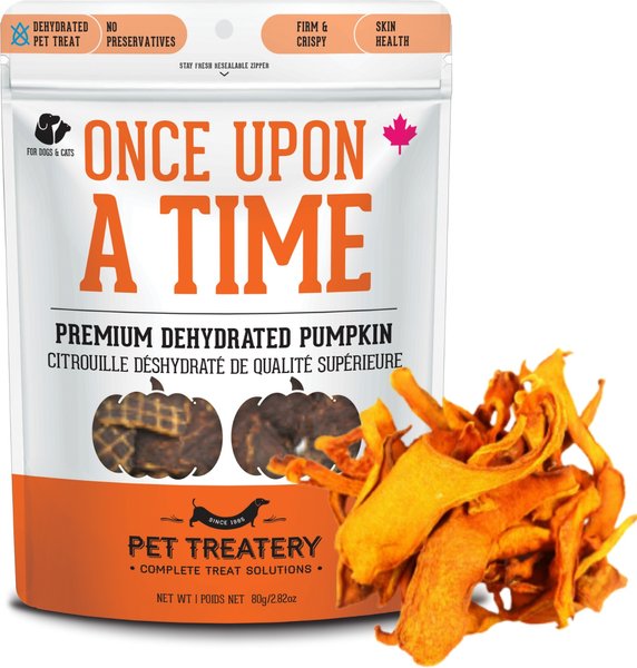 Show full view: The Granville Island Pet Treatery Once Upon A Time…  Premium Dehydrated Pumpkin Dog Treats, 80-g bag slide 7 of 7