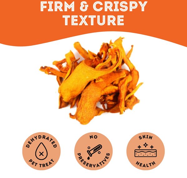 Show full view: The Granville Island Pet Treatery Once Upon A Time…  Premium Dehydrated Pumpkin Dog Treats, 80-g bag slide 3 of 7