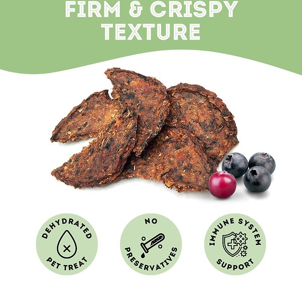 Show full view: The Granville Island Pet Treatery A Smoothie. In a Bag! Premium Dehydrated Salmon, Cranberry, and Blueberry, 80-g bag slide 4 of 8