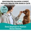 Show in main carousel: The Granville Island Pet Treatery So Sweet of You! Premium Dehydrated Salmon and Sweet Potato, 80-g bag slide 3 of 6