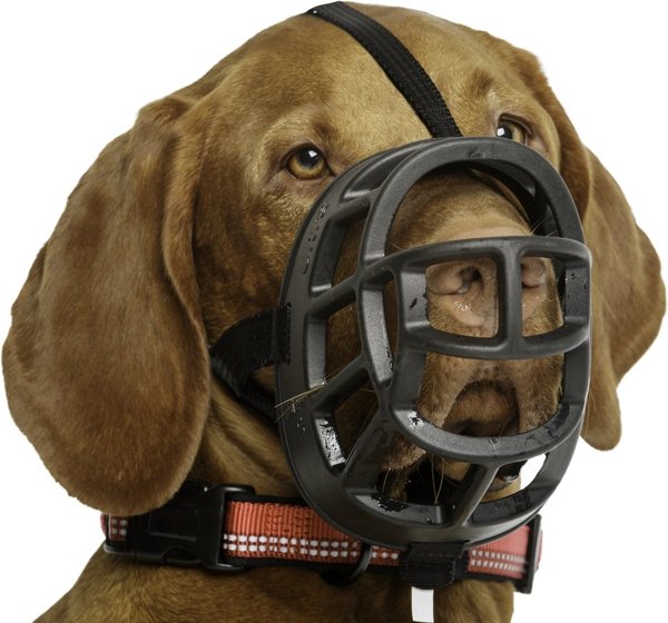 Show full view: Baskerville Ultra Dog Adjustable Basket Muzzle, Black, Size 6 slide 7 of 9
