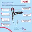 Show in main carousel: Halti OptiFit Nylon Padded No Pull Dog Headcollar, Black, Medium slide 2 of 7