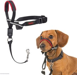 Halti OptiFit Nylon Padded No Pull Dog Headcollar, Black, Small