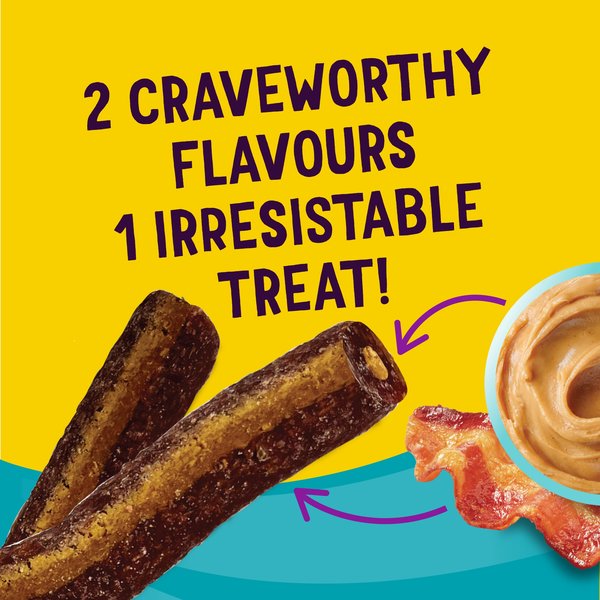 Show full view: Beggin' Flavour Stix Bacon & Peanut Butter Dog Treats, 708-g pouch slide 7 of 10