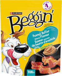 Beggin' Peanut Butter Flavour Dog Treats, 708-g pouch