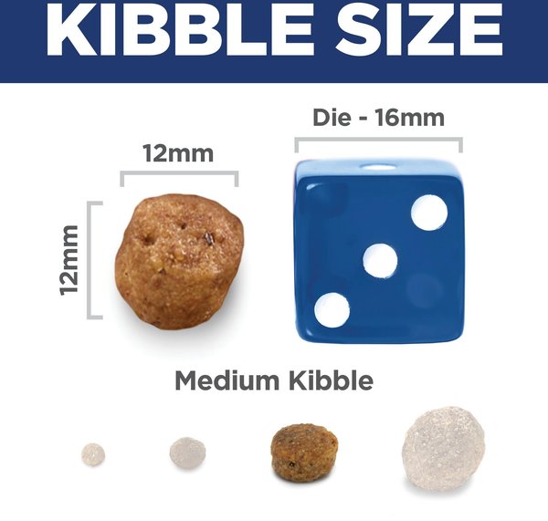 Show full view: Hill's Science Diet Adult 7+ Chicken Meal, Rice & Barley Recipe Dry Dog Food, 14.9-kg bag slide 6 of 12