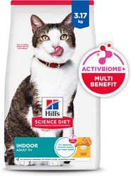 Hill's Science Diet Adult 11+ Indoor Age Defying Dry Cat Food, 3.17-kg bag
