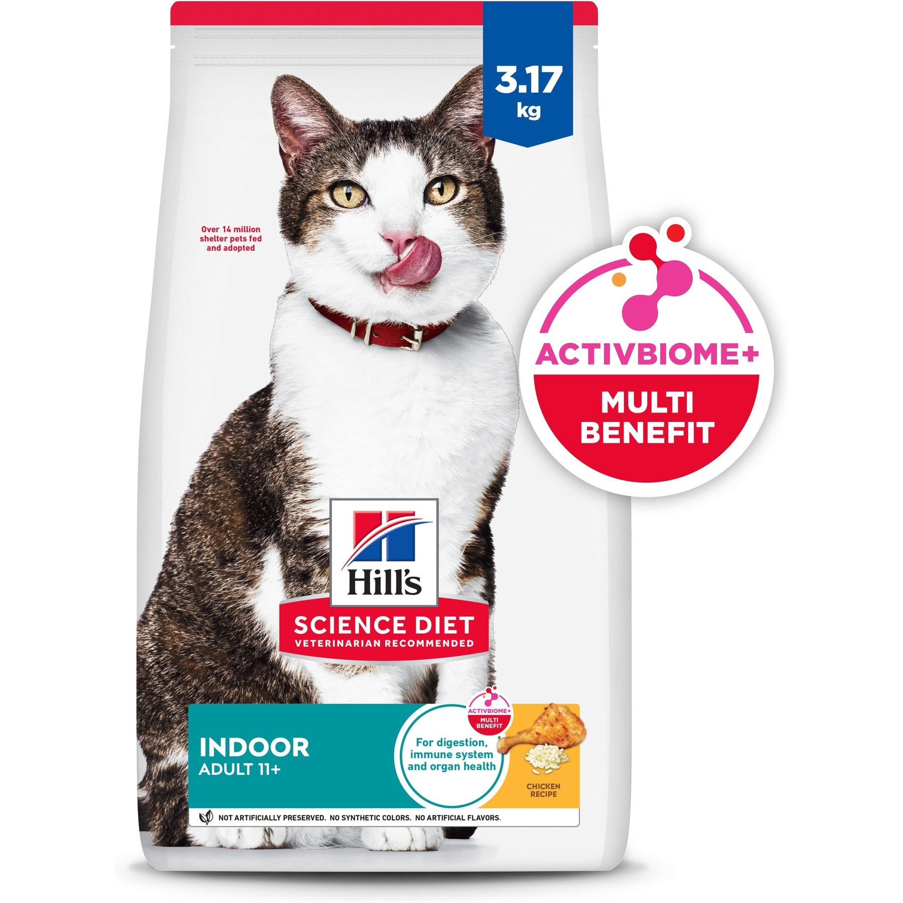 HILL'S SCIENCE DIET Adult 11+ Indoor Age Defying Dry Cat Food