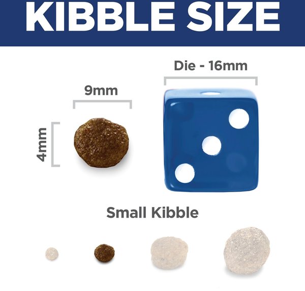 Show full view: Hill's Science Diet Adult Small Bites Lamb Meal & Brown Rice Recipe Dry Dog Food, 7.03-kg bag slide 6 of 12