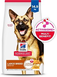 Hill's Science Diet Adult 6+ Large Breed Chicken Meal, Barley & Rice Dry Dog Food, 14.9-kg bag