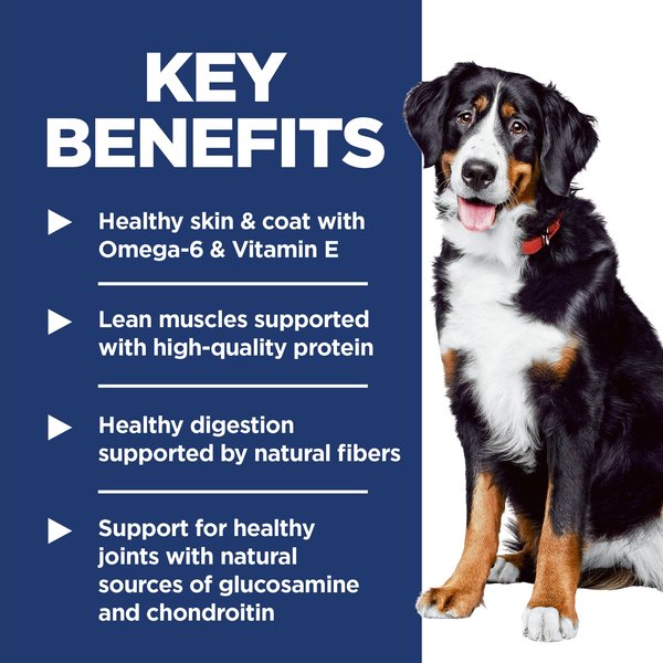 Show full view: Hill's Science Diet Adult Large Breed Lamb Meal & Brown Rice Dry Dog Food, 14.9-kg bag slide 5 of 11