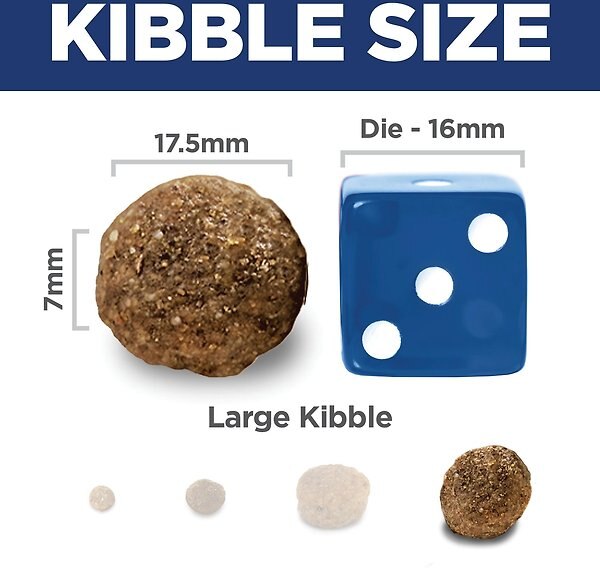 Show full view: Hill's Science Diet Adult Large Breed Lamb Meal & Brown Rice Dry Dog Food, 14.9-kg bag slide 6 of 11