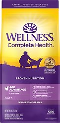 Wellness Complete Health Senior Deboned Chicken & Barley Recipe Dry Dog Food, 11.8-kg bag