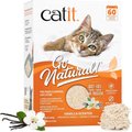 Catit Go Natural! Pea Husk Clumping Cat Litter, Vanilla Scented, 5.6-kg box