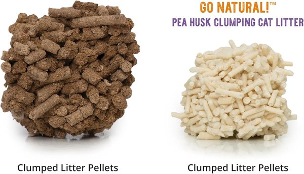 Show full view: Catit Go Natural! Pea Husk Clumping Cat Litter, Vanilla Scented, 5.6-kg box slide 7 of 8