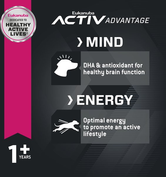 Show full view: Eukanuba Adult Small Bites Dry Dog Food, 13.61-kg bag slide 4 of 10